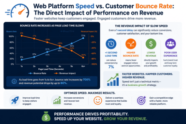 Web Platform Speed vs. Customer Bounce Rate: The Direct Impact of Performance on Revenue